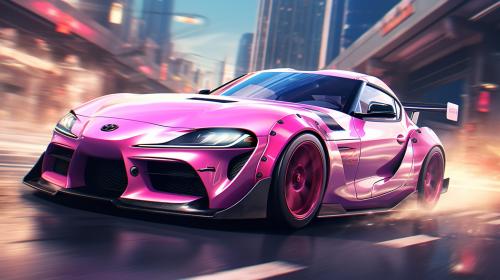 Pink supra
