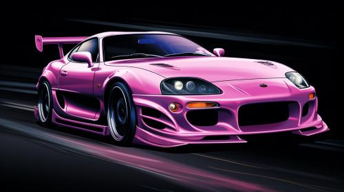 Pink supra
