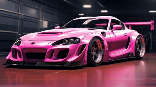 Pink supra
