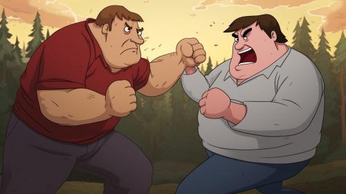 mr beast fist fighting peter griffin
