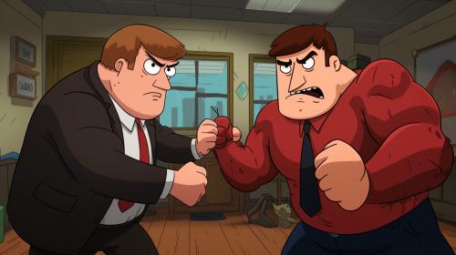 mr beast fist fighting peter griffin
