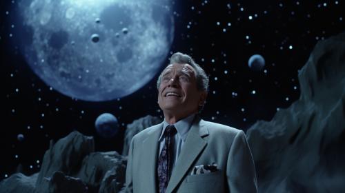 Walter Bishop on the moon