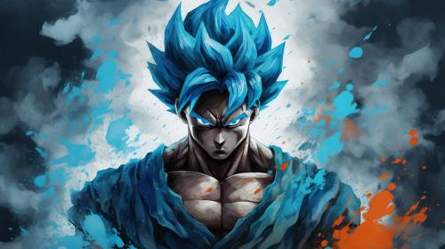 Goku blue
