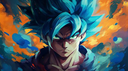 Goku blue
