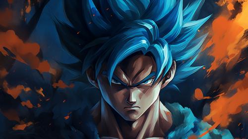 Goku blue
