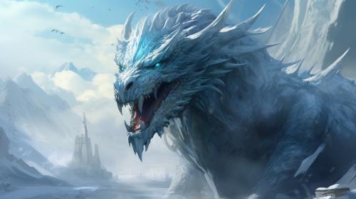 ice dragon 
