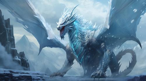 ice dragon 
