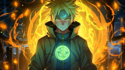 Naruto sage of six pats neon