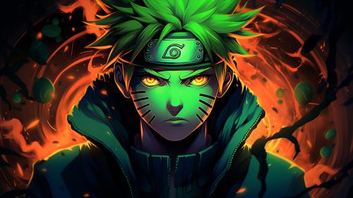 Naruto sage of six pats neon