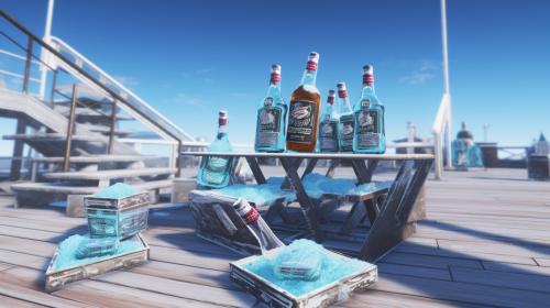 My big ice cold deck with fortnite Smirnoff jägermister and jackdaniels plus angel dust pole dancing
