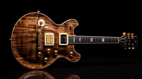 Gibson Les Paul supreme, flamed maple, highly detailed 