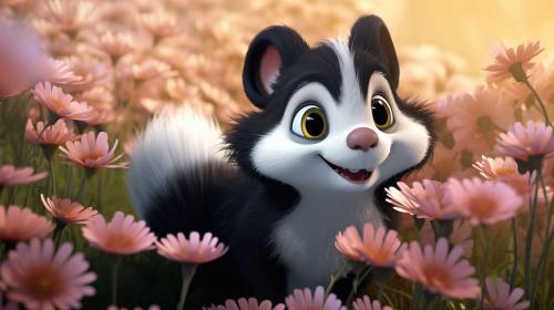 Flower the skunk from bambi