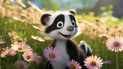 Flower the skunk from bambi