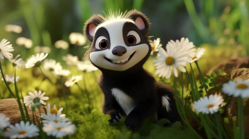 Flower the skunk from bambi