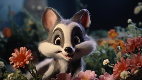 Flower the skunk bambi film 1942
