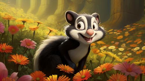 Disney 1942 flower the skunk
