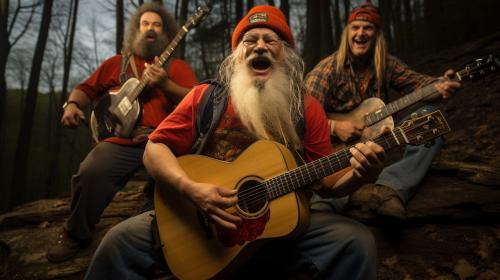 Hillbilly rock band 