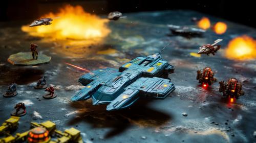 small space fleet skirmish