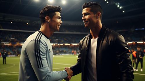 Cristiano Ronaldo made a boxing match with Lionel Messi
