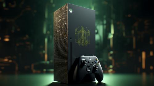 Xbox series X console
