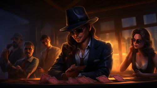 Mafia meeting and poker tournament
