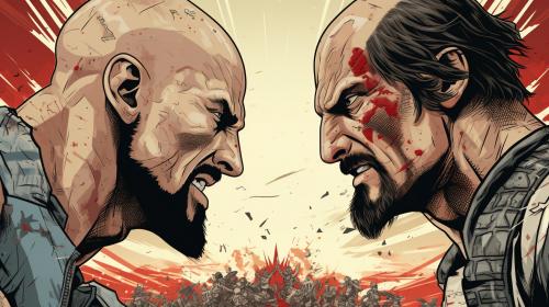 Cm punk versus
 stone cold