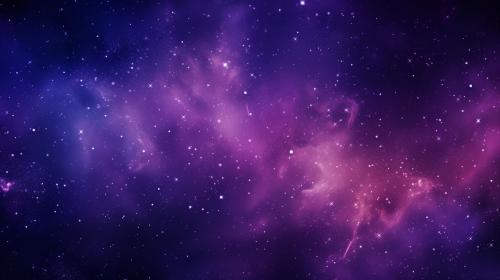 purple galaxy with stars
