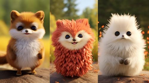 animal crossing in real life
fluffy animals