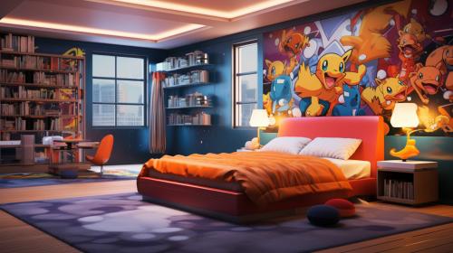 pokemon bedroom