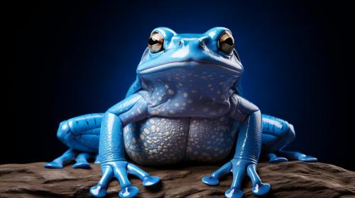 jeremiah blue frog