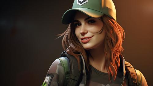 Ea bosak from rainbow six siege which ela smile
