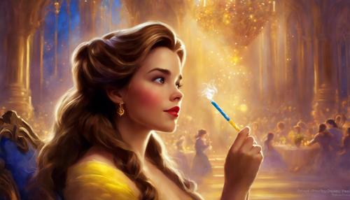 Princess belle from the disney movie 