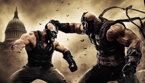 Bane fighting 