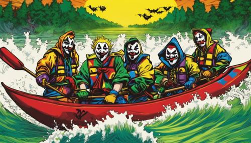 Insane Clown Posse Raft Kayak canoe Dank sunshine ninjas