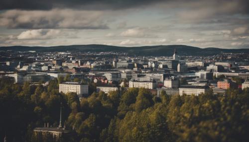 Oslo city in Norway