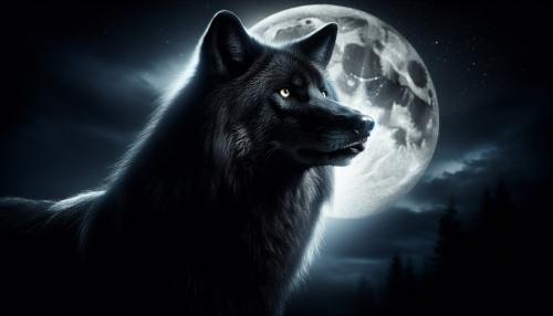 Black wolf