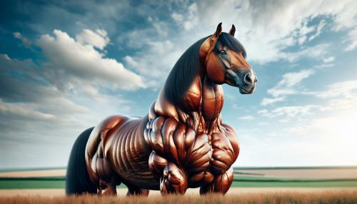 Muscle horse