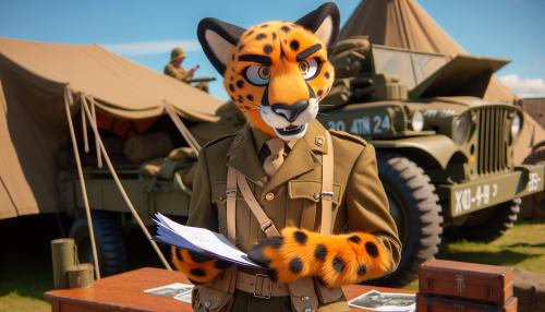 Chester cheetah in World War 2