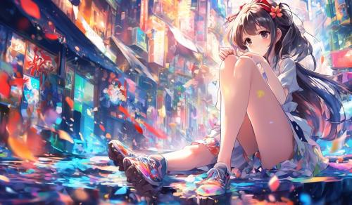 anime girl,feet,4k,