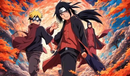 itachi and naruto