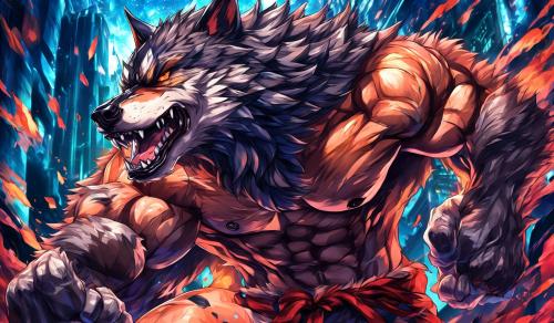 Muscle wolf