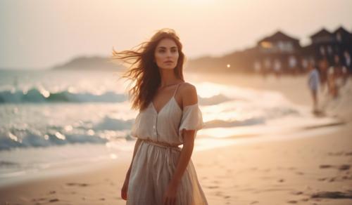 Girl on the beach