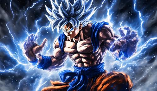 GOKU IN ULTRA INSTINCT FORM 