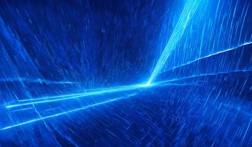 a clean asthetic blue laser background