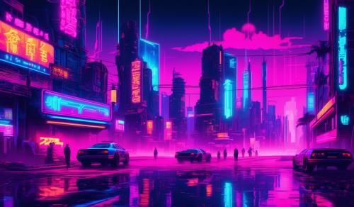 Neon city