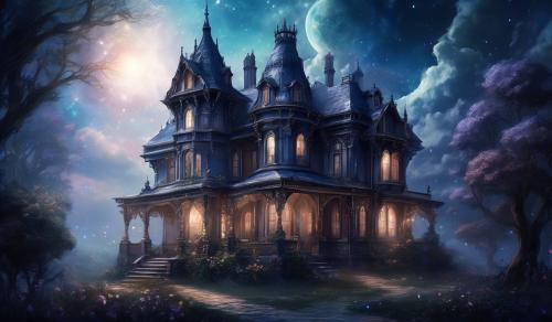 gothic Victorian house 