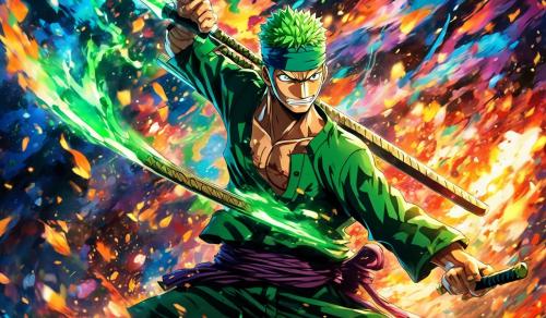 zoro from one piece 8K