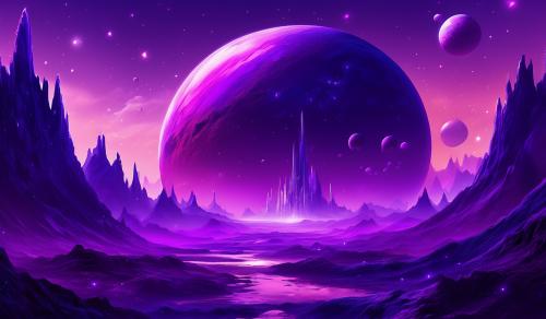 Purple planet