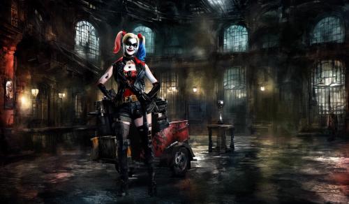 Batman Arkham Asylum harley quinn