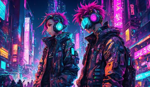 Anime cyber punk